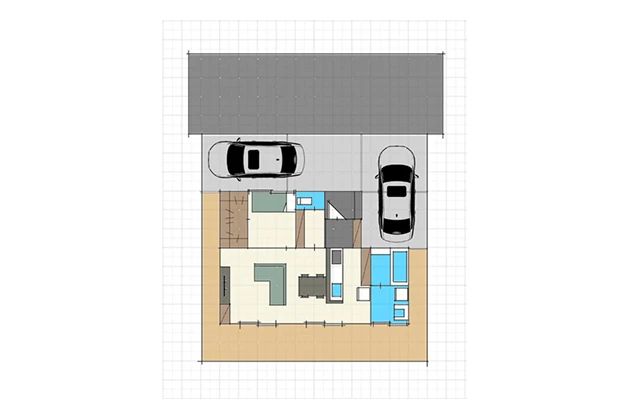 マンションから住み替え。ひとりで住む家。