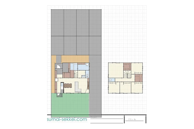 子供4人・収納のお悩みを解消した土地建物で3500万円にまとめた家。