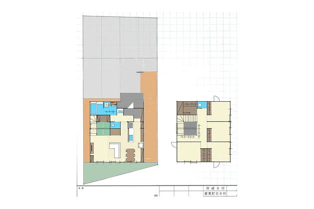 お子様3人・室内でブランコまで楽しめる家。